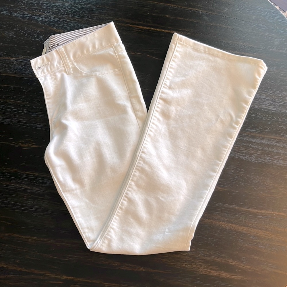 Banana Republic white jeans